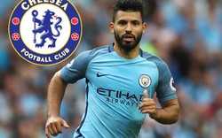 Chelsea gây sốc với ý định tậu Aguero