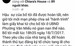 HN: Phường Văn Miếu bác thông tin "lót tay" mới cấp giấy chứng tử