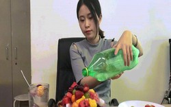 Thánh nữ công sở giải nhiệt ngày hè bằng món ăn siêu mát