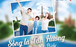 Du lịch Châu Âu miễn phí khi dùng thẻ BIDV