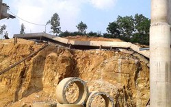 Dầm cầu bất ngờ đổ sập tại dự án cao tốc nghìn tỷ ở Quảng Ninh
