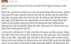 Thực hư chuyện công an nạt nộ cháu bé chơi đàn trên phố đi bộ Bờ Hồ