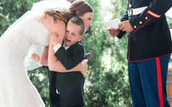 Trong hôn lễ, cô dâu làm điều bất ngờ khiến con ghẻ bật khóc