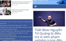 HN: Sở Tư pháp họp khẩn vụ đưa tin bịa đặt về ông Nguyễn Tử Quảng