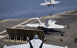 Tàu sân bay Mỹ khởi động chiến dịch tiêu diệt IS từ vùng Vịnh