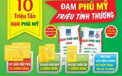 15 nông dân đầu tiên trúng vàng từ Đạm Phú Mỹ