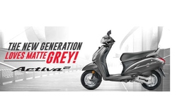 Honda Activa 4G màu xám mờ, giá chỉ 18 triệu đồng