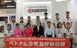 Công ty Nhật tài trợ 10 học sinh Việt sang thăm xứ sở hoa anh đào