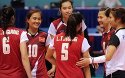 Đại thắng, ĐT bóng chuyền nữ Việt Nam xếp đầu bảng C giải châu Á