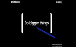 Samsung úp mở sự kiện Note 8, tuyên bố “Làm lớn hơn”