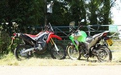 Honda CRF250 Rally đối đầu Kawasaki Versys-X 300