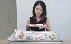 Thánh nữ công sở lại lấy đế tản nhiệt máy tính làm kem