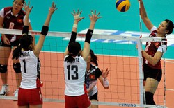 ĐT bóng chuyền nữ Việt Nam thất bại trước Nhật Bản