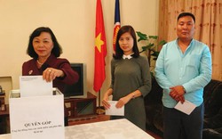 ĐSQ Việt Nam tại Mông Cổ ủng hộ đồng bào bị thiệt hại do lũ