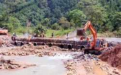 Vụ cầu Cổ Ngựa bị lũ phá: Quảng Ninh - Bắc Giang đã "thông mạch"
