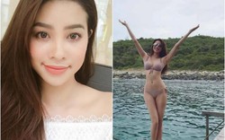 Hoa hậu Phạm Hương tái xuất mặc bikini khoe đường cong như vẽ