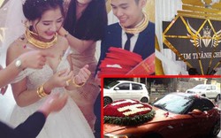 Đám cưới "khủng", quà cho dâu rể là sổ đỏ, biệt thự ở Nghệ An