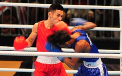 Võ sĩ boxing Huỳnh Ngọc Tân hạ knock-out Campuchia chỉ... 1 phút