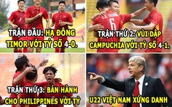 HẬU TRƯỜNG (21.8): U22 Việt Nam thành “chú tư”, fan nữ Philippines ngẩn ngơ vì Công Phượng