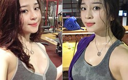 Mướt mát mồ hôi nhưng "hot girl múa côn" vẫn sexy quá đỗi