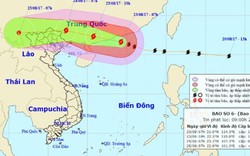 Bão số 6 áp sát biên giới Việt-Trung, miền Bắc sắp mưa rất to