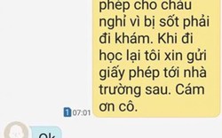 Tranh cãi việc giáo viên nhắn tin "OK" đáp lại phụ huynh