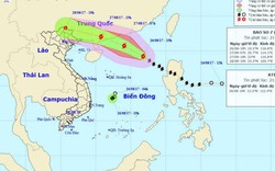Tin mới về bão số 7 tối nay: Bão giất cấp 13 vào Trung Quốc, áp thấp nhiệt đới tan dần trên Biển Đông