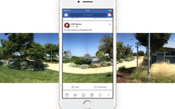 Dùng ảnh 360 độ làm ảnh bìa cho Facebook bằng iPhone