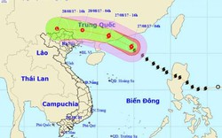 Bão số 7 tăng tốc khủng khiếp, miền Bắc sắp mưa to diện rộng