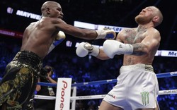 Clip: Mayweather hạ knock-out McGregor trong trận quyền anh tỷ USD