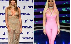 Sao đua nhau khoe vòng 1 khủng trên thảm đỏ MTV VMAs 2017