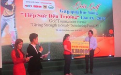 Giải Golf gây quỹ học bổng Tiếp sức đến trường lần thứ IX: Thành công hơn cả mong đợi!