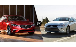 Cuộc đua tay đôi giữa Toyota Camry và Mazda6
