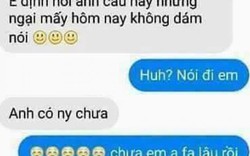 "Lưỡi dao" sau câu hỏi "Anh có người yêu chưa?"