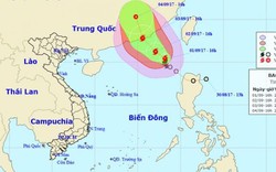 Bão số 8 đang mạnh thêm, hướng thẳng vào Trung Quốc