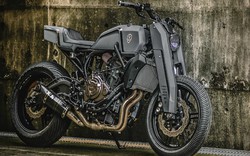 Yamaha MT-07 hóa vũ khí linh hồn bóng đêm đáng sợ