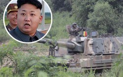 Xe tăng, đại bác Hàn Quốc ùn ùn kéo tới biên giới Triều Tiên