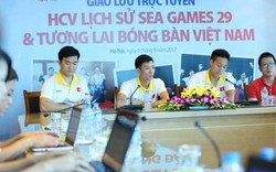 TRỰC TIẾP: Giao lưu với tuyển thủ bóng bàn đoạt HCV SEA Games lịch sử
