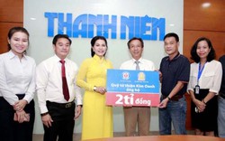 Báo Thanh Niên và Kim Oanh Group chung tay vì học sinh nghèo hiếu học