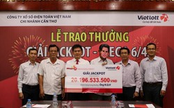 Kết quả Vietlott ngày 8.9: Giải Jackpot 32 tỷ vẫn chưa có chủ nhân