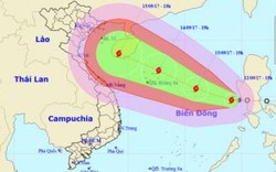Dự báo thời tiết hôm nay (13.9): Tin mới nhất về bão trên biển Đông (cơn bão số 10)