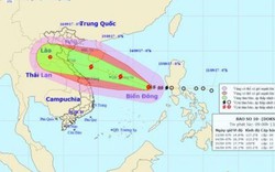 Tối 15.9: Bão số 10 mạnh cấp 12 sẽ vào Thanh Hóa – Quảng Bình