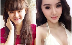 Không kém chị, em gái Angela Phương Trinh cũng có bờ môi "ảo thuật"
