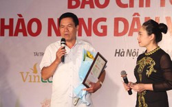 Nhà báo Lê Thọ Bình đã tặng lại 40 triệu cho vua lợn organic