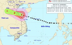 Tin mới nhất về bão số 10: Bão tới bờ biển Hà Tĩnh-Quảng Bình, mạnh cấp 11-12, mưa to 400mm