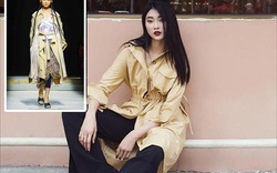 Ngày đầu ra quân tại London Fashion Week, Kim Nhung chễm trệ xuất hiện trên tạp chí Vogue danh giá