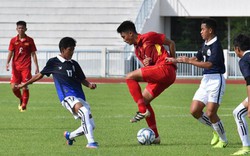 Chơi 10 người, U16 Việt Nam vẫn "vùi dập" U16 Campuchia