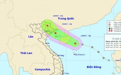 Dự báo thời tiết: Chiều mai 25.9, áp thấp nhiệt đới vào Hải Phòng