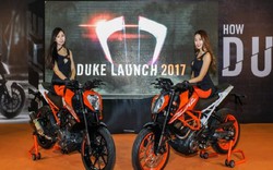 KTM Duke 250 và Duke 390 2017 chính thức ra mắt
