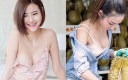 Áo lả lơi như sắp rơi của chị em khiến bao anh "đau con mắt bên phải"